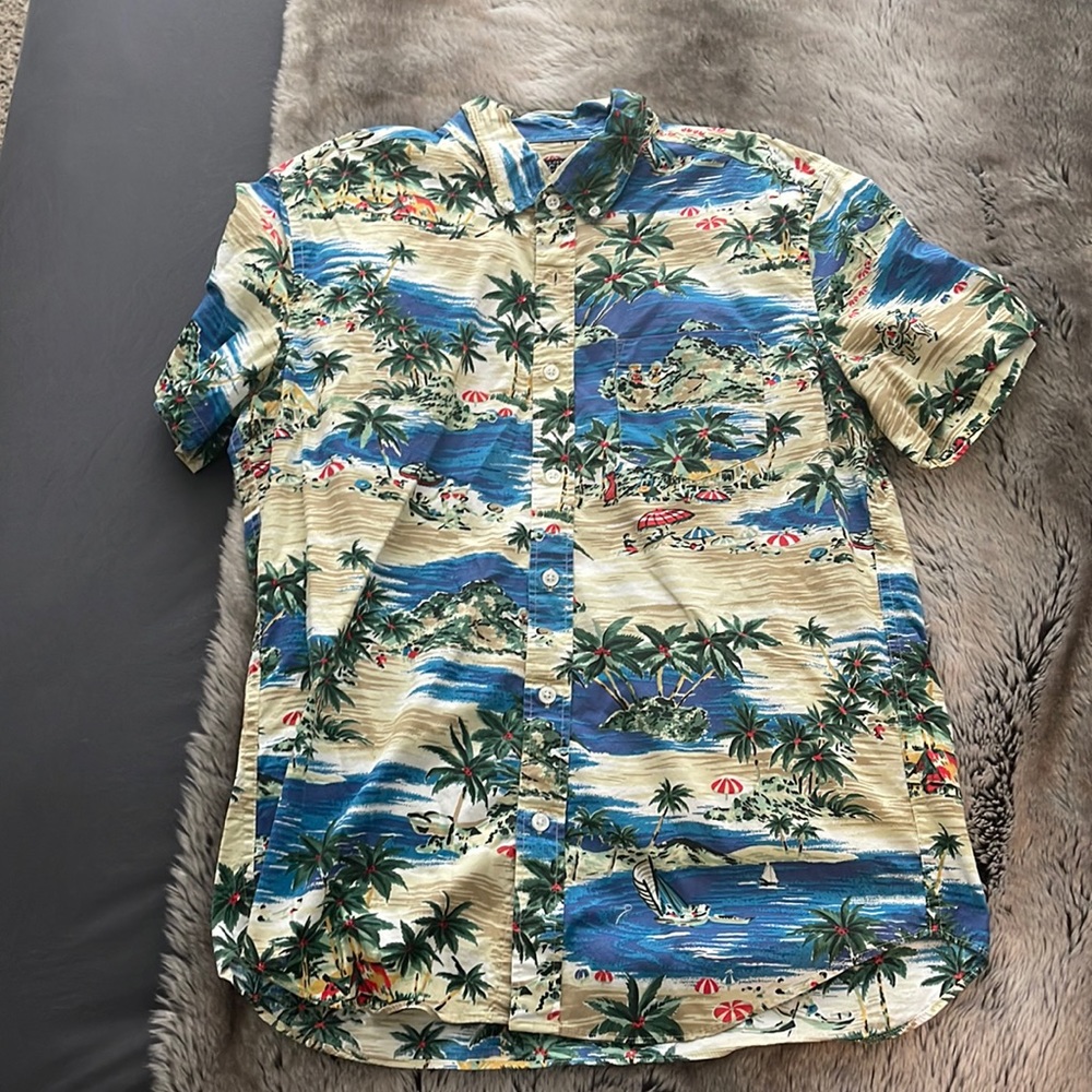 J Crew Hawaiian Shirt